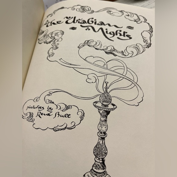 The Arabian Night Illustation by René Bull book from 1987 - Picture 6 of 11